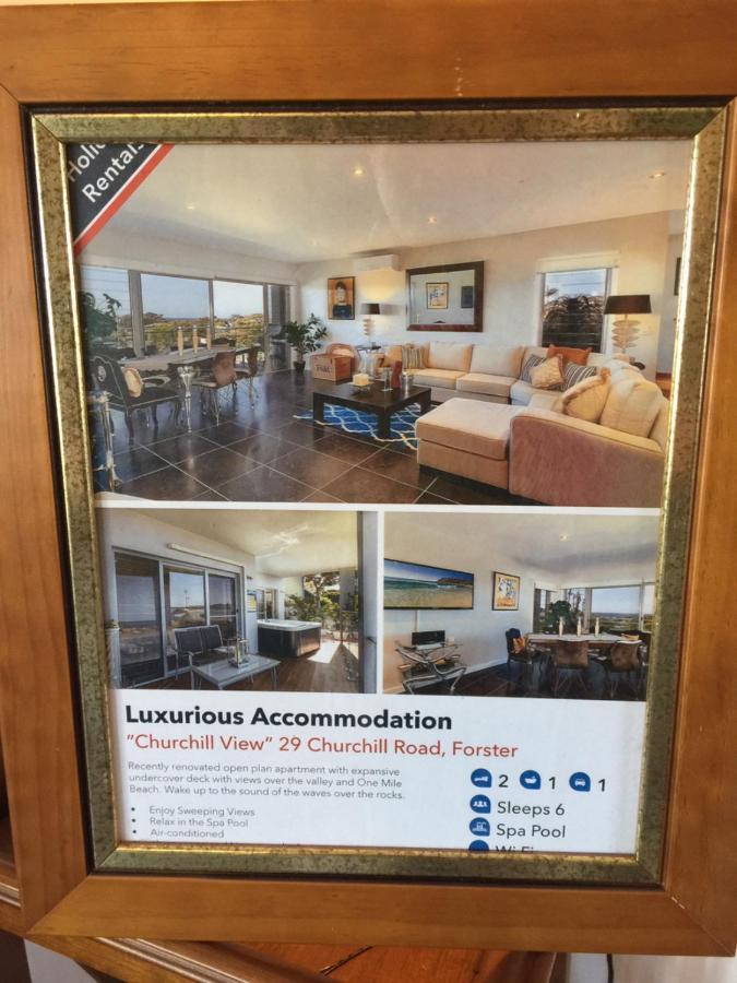 Churchill View Holiday Apartment Forster Eksteriør bilde